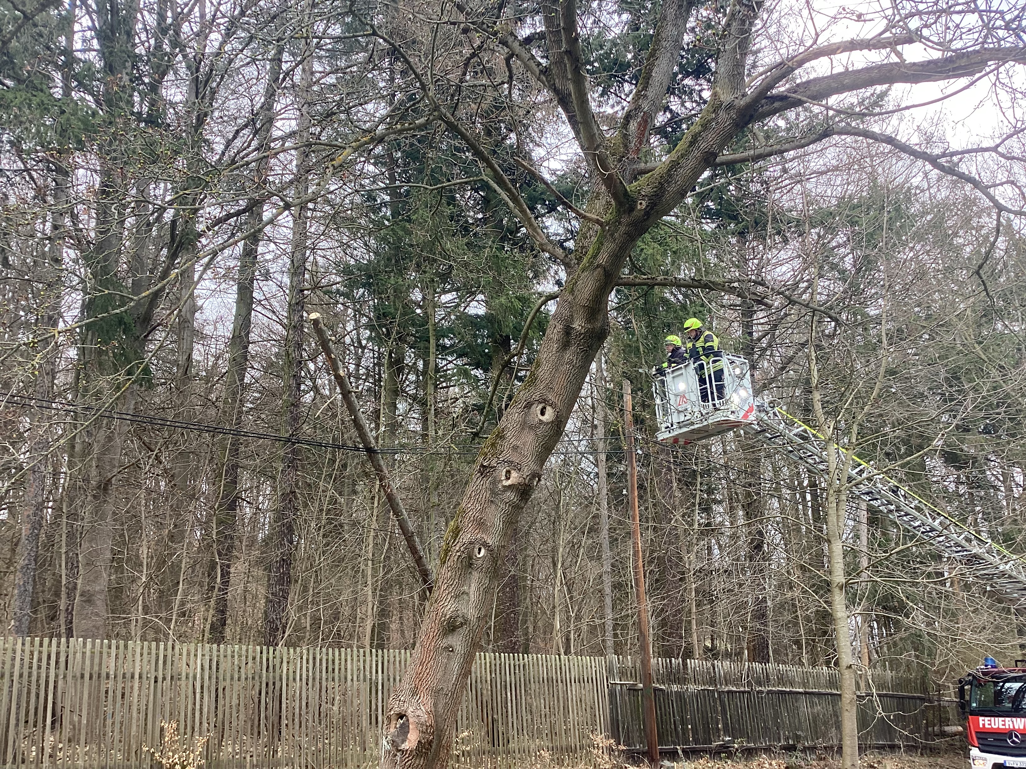 Einsatzfoto Sturmschaden