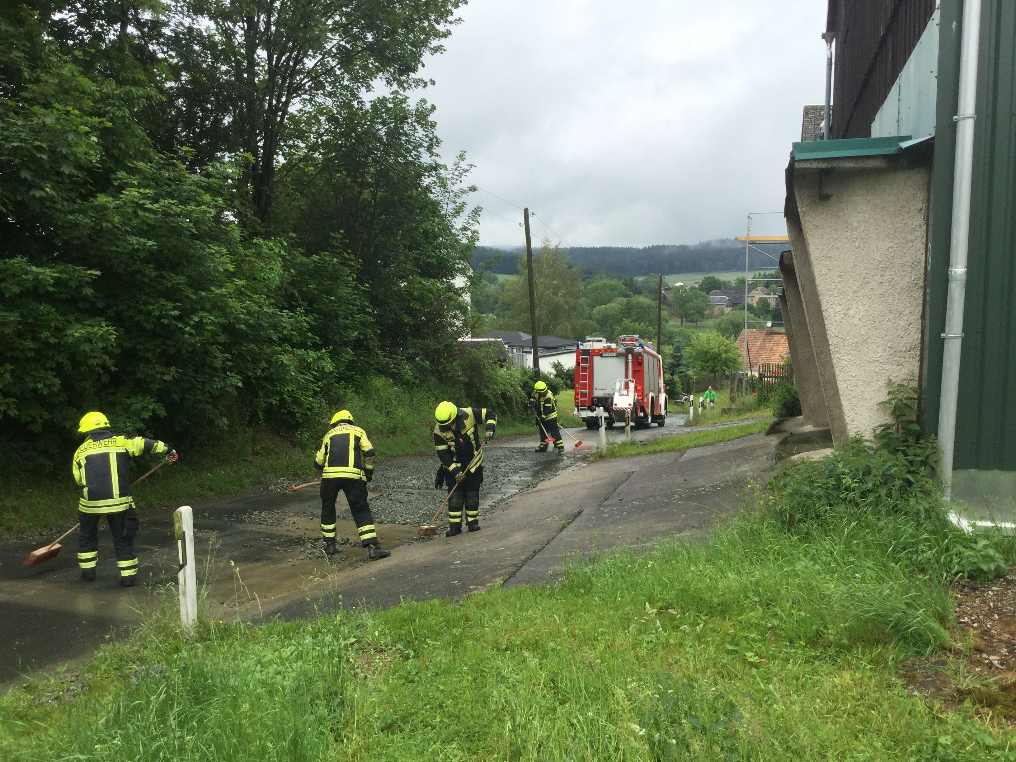 Straße reinigen Straße reinigen