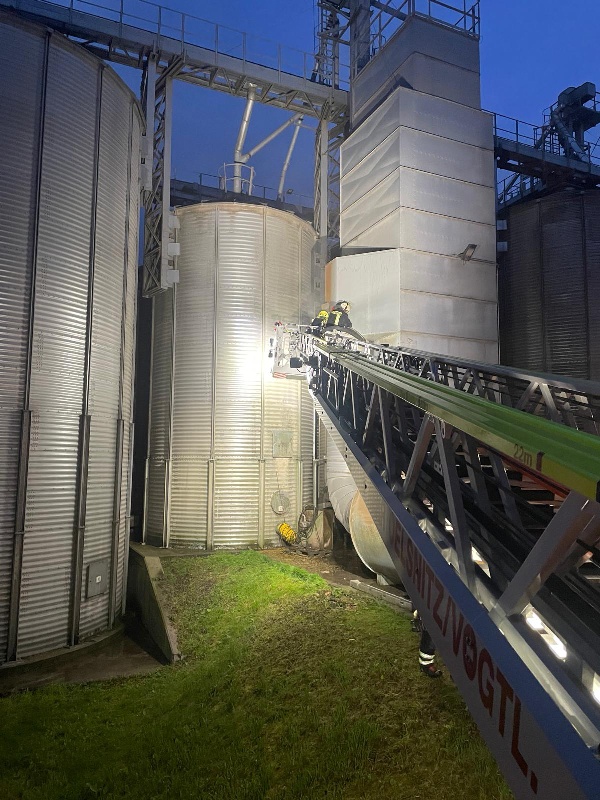Einsatzfoto Brand - Landwirschaft