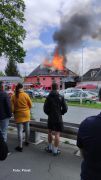 Brand Werkstatt und Wohngebäude