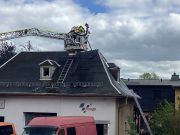 Brand Werkstatt und Wohngebäude