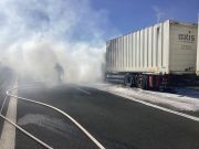 Brand LKW